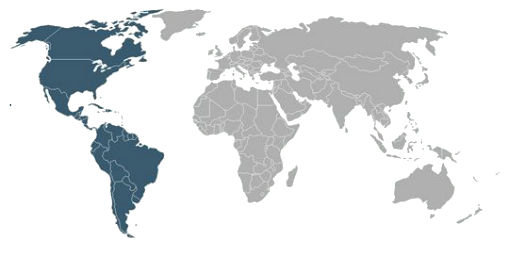 North & South America